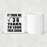 6th Birthday Took Square Root of 36 Years To Look Good - Drink Coaster