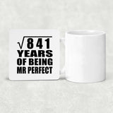 29th Anniversary Square Root of 841 Years of Mr Perfect - Drink Coaster