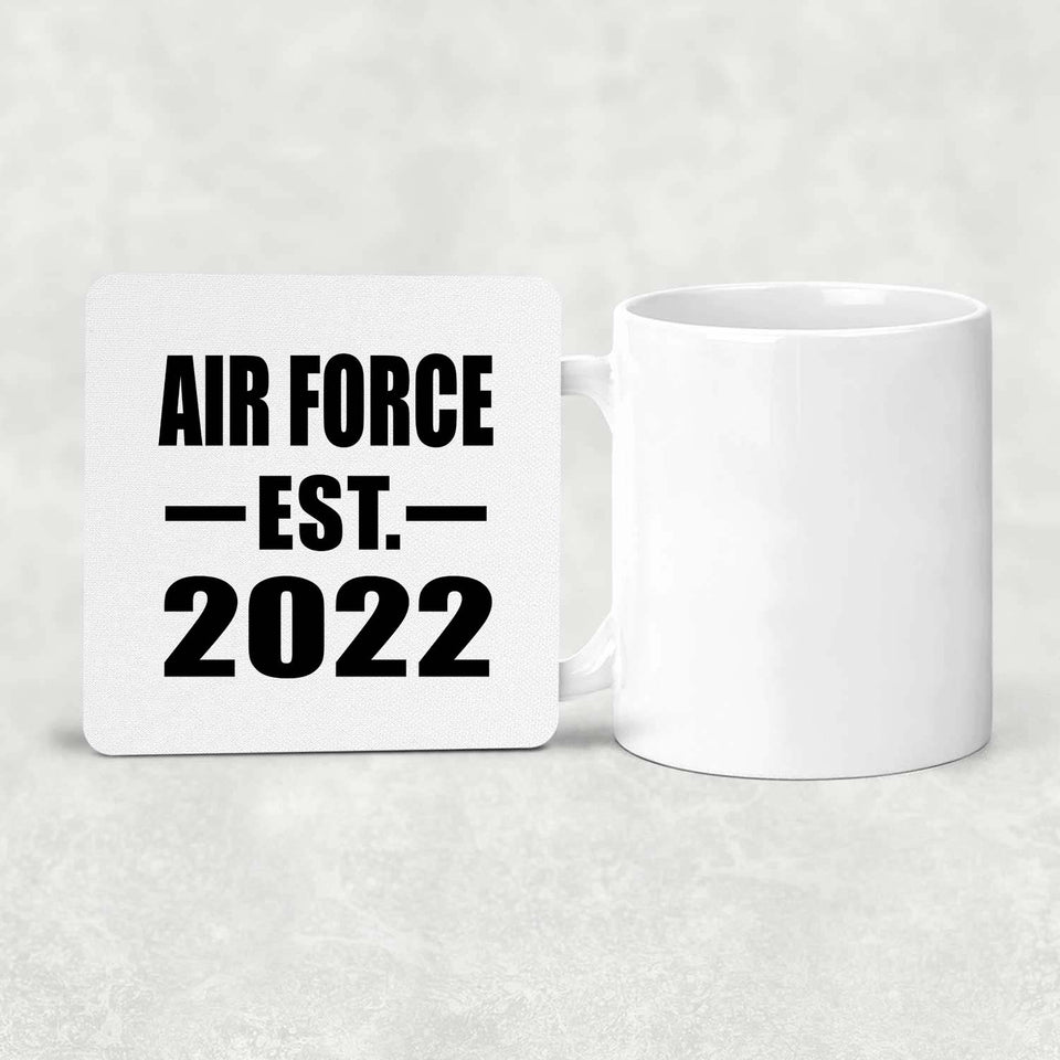 Air Force Established EST. 2022 - Drink Coaster