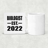 Biologist Established EST. 2022 - Drink Coaster