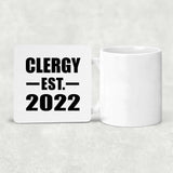 Clergy Established EST. 2022 - Drink Coaster