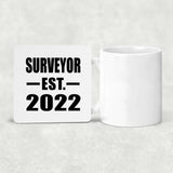 Surveyor Established EST. 2022 - Drink Coaster