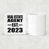 Real Estate Agent Established EST. 2023 - Drink Coaster