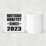 Market Research Analyst Since 2023 - Drink Coaster