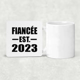 Fiancee Established EST. 2023 - Drink Coaster