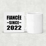 Fiancee Since 2022 - Drink Coaster