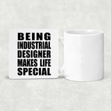 Being Industrial Designer Makes Life Special - Drink Coaster