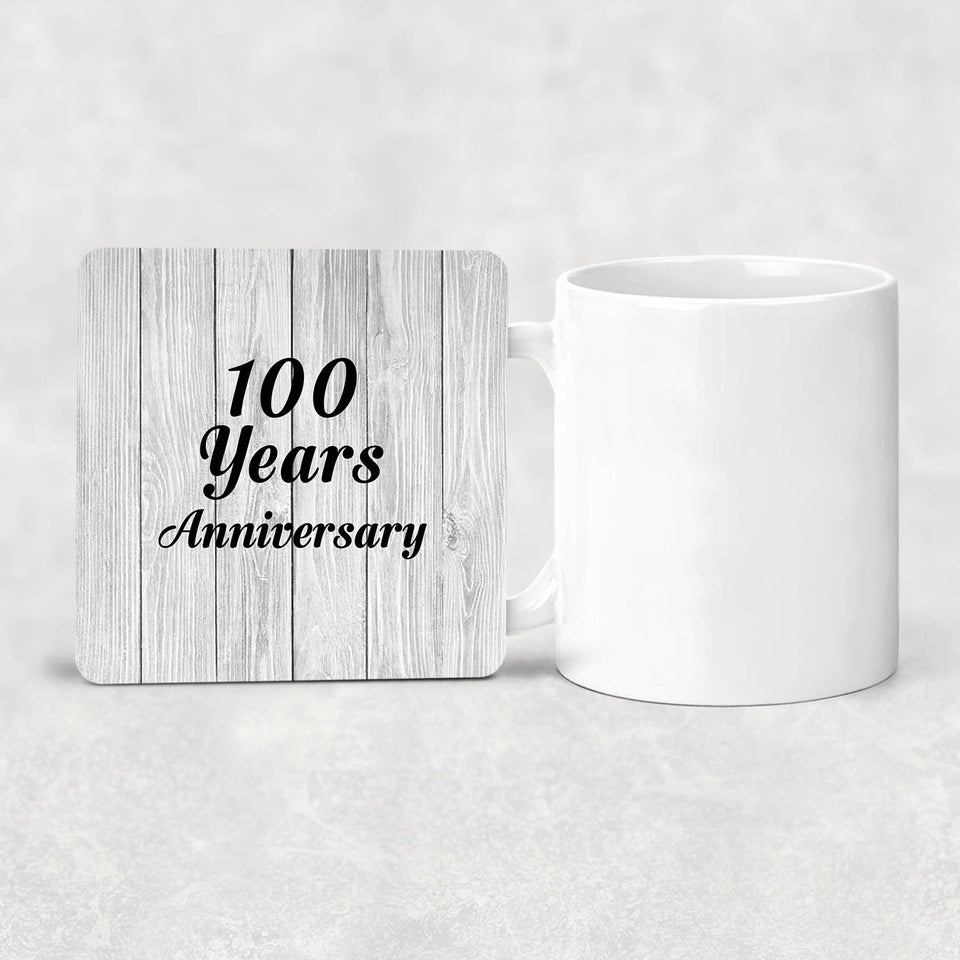 100th Anniversary 100 Years Anniversary - Drink Coaster F