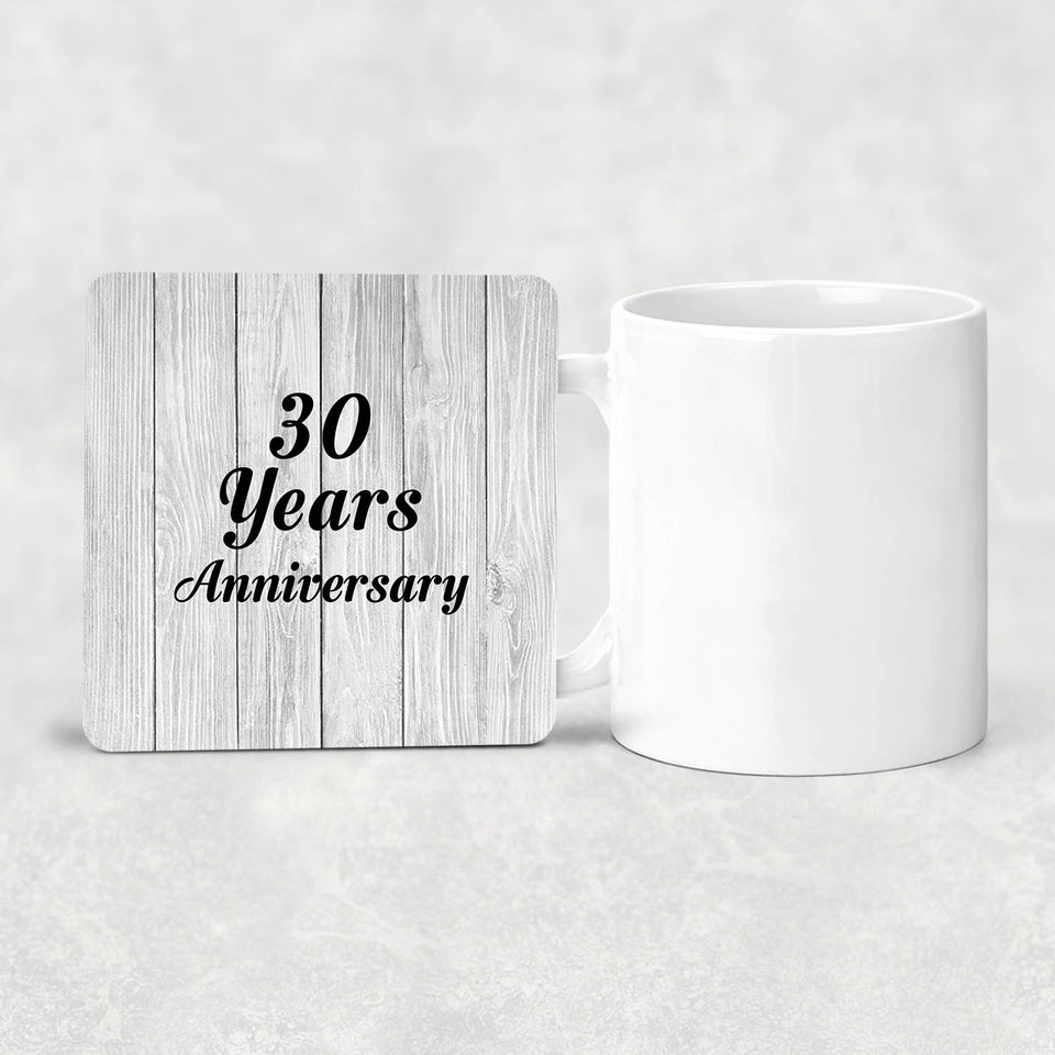 30th Anniversary 30 Years Anniversary - Drink Coaster F