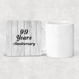 99th Anniversary 99 Years Anniversary - Drink Coaster F