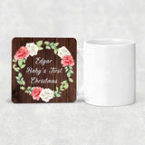 Edgar Baby's First Christmas - Drink Coaster A