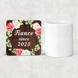 Fiance Since 2023 - Drink Coaster A