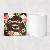 Grandma Since 2024 - Drink Coaster A