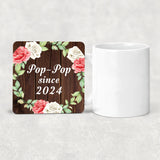 Pop Pop Since 2024 - Drink Coaster A