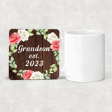 Grandson Established Est. 2023 - Drink Coaster A