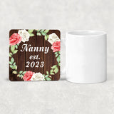 Nanny Established Est. 2023 - Drink Coaster A