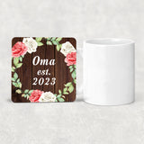 Oma Established Est. 2023 - Drink Coaster A