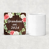 Grandson Established Est. 2024 - Drink Coaster A