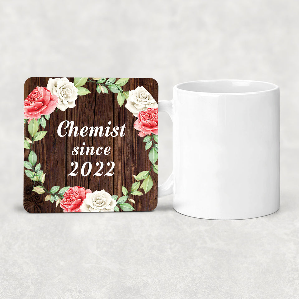 Chemist Since 2022 - Drink Coaster A
