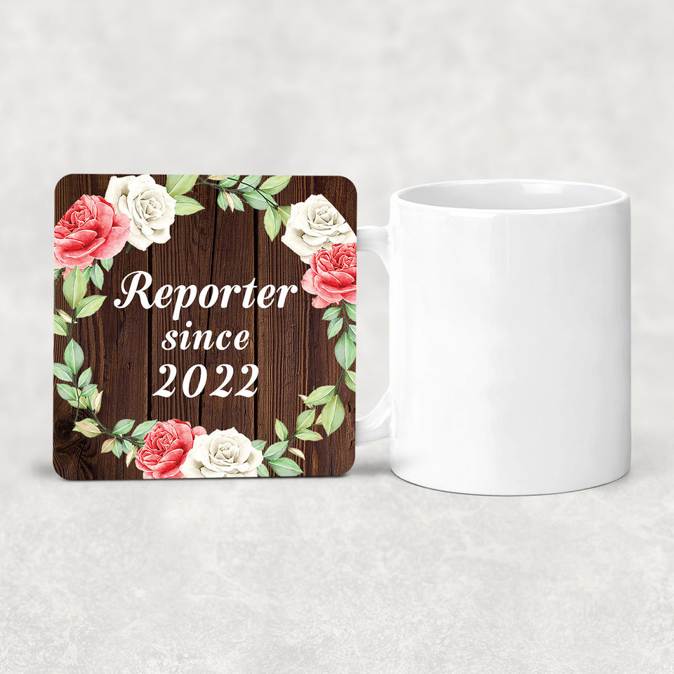 Reporter Since 2022 - Drink Coaster A