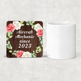 Aircraft Mechanic Since 2023 - Drink Coaster A
