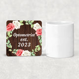 Optometrist Established Est. 2023 - Drink Coaster A