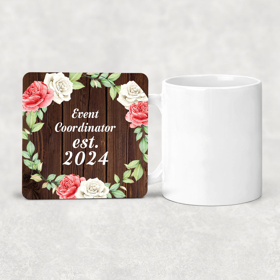 Event Coordinator Established Est. 2024 - Drink Coaster A