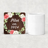 Pilot Established Est. 2024 - Drink Coaster A