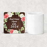 Real Estate Agent Established Est. 2024 - Drink Coaster A