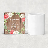 Registered Nurse Since 2024 - Drink Coaster B