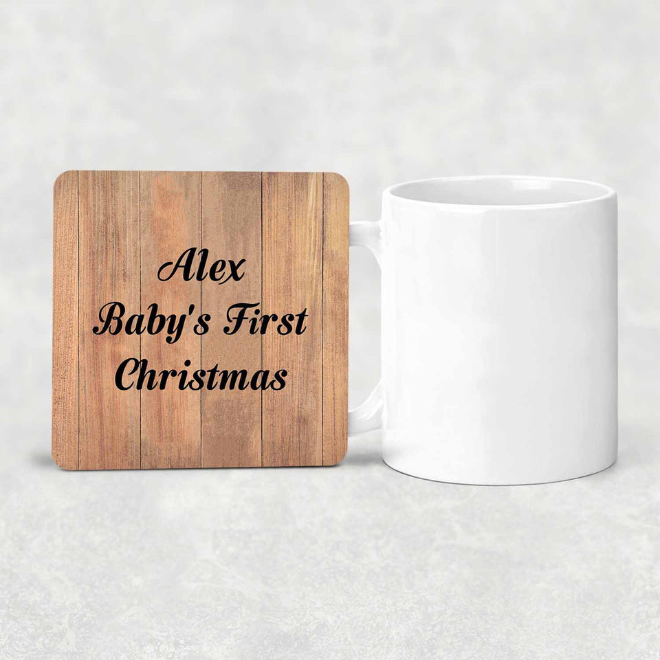 Alex Baby's First Christmas - Drink Coaster C