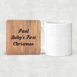 Paul Baby's First Christmas - Drink Coaster C