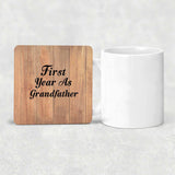 First Year As Grandfather - Drink Coaster C