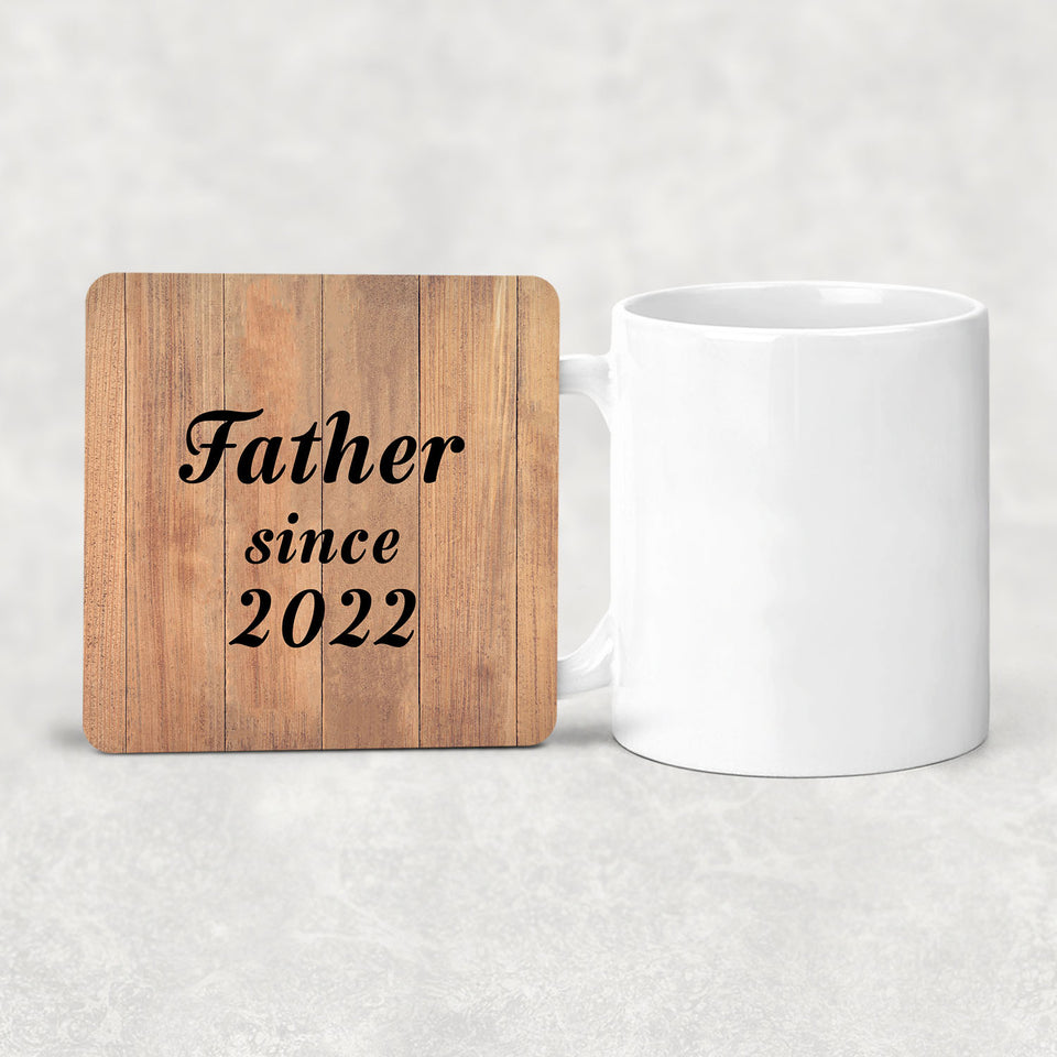 Father Since 2022 - Drink Coaster C