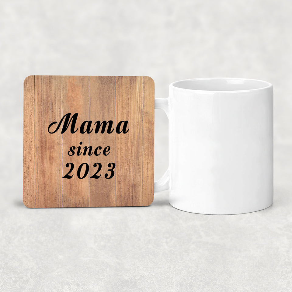Mama Since 2023 - Drink Coaster C