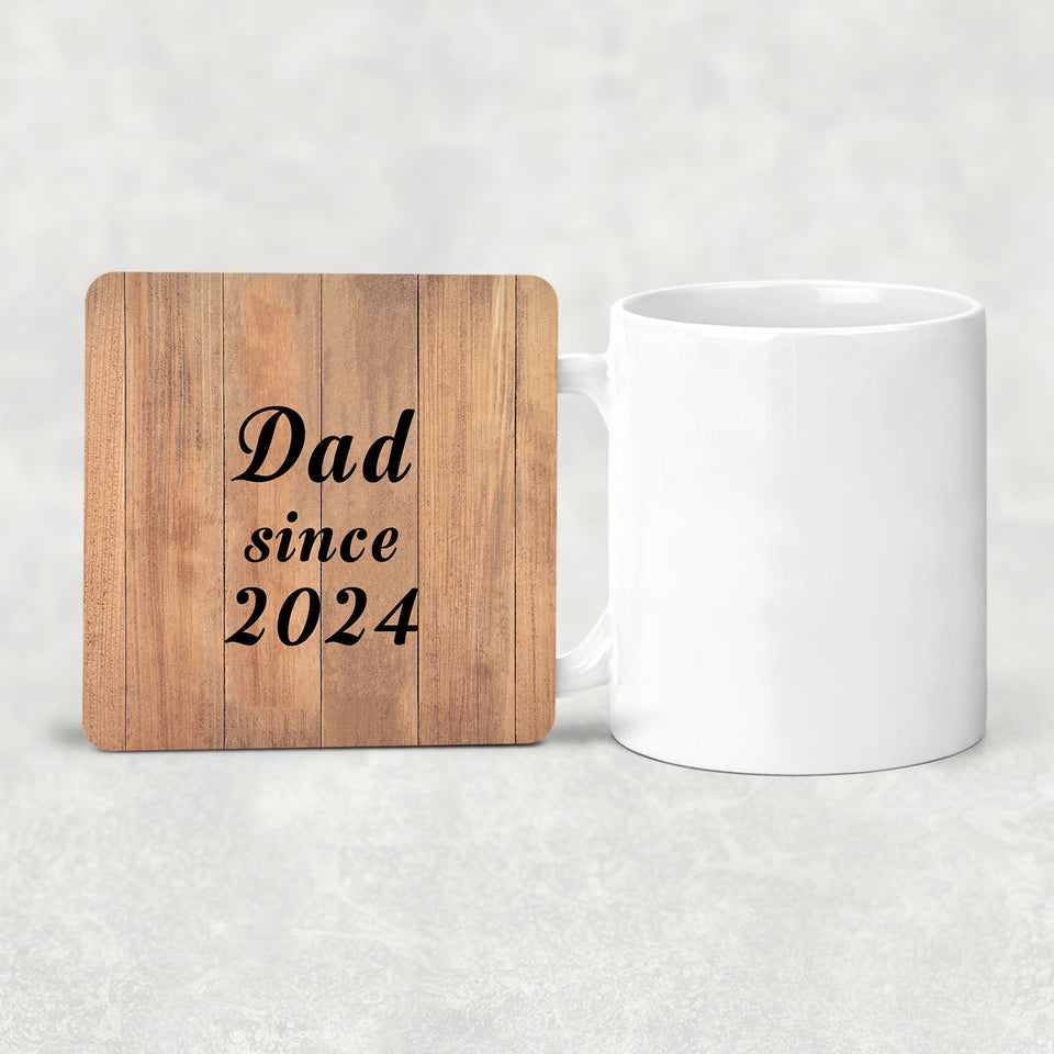 Dad Since 2024 - Drink Coaster C