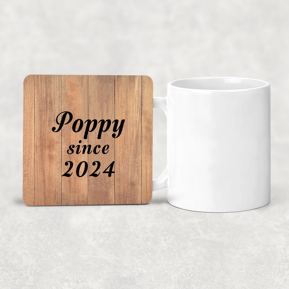 Poppy Since 2024 - Drink Coaster C