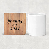 Granny Established EST. 2024 - Drink Coaster C