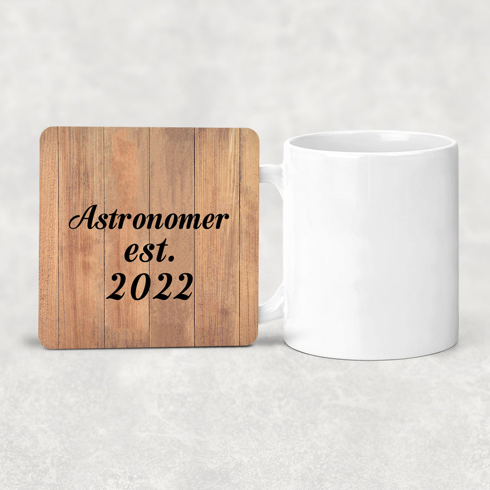 Astronomer Established Est. 2022 - Drink Coaster C