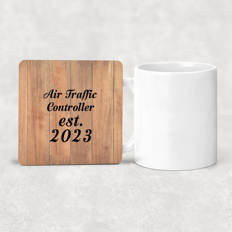 Air Traffic Controller Established Est. 2023 - Drink Coaster C