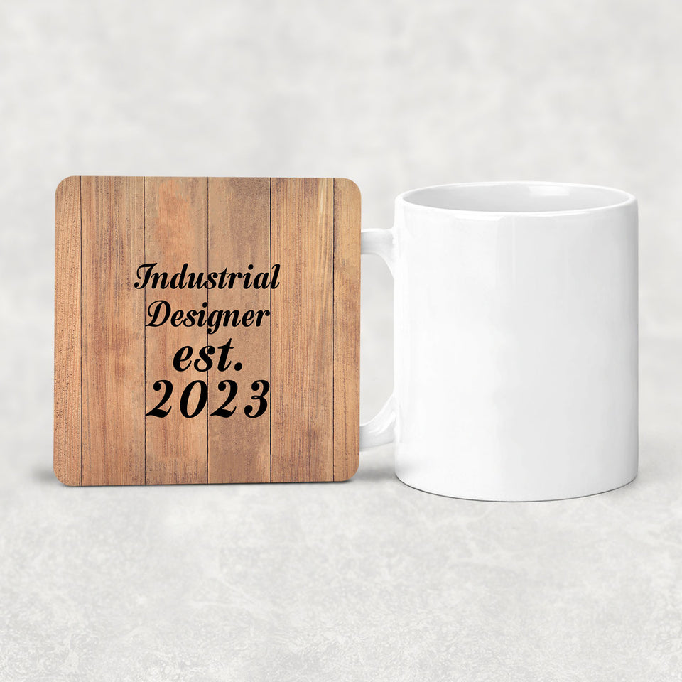 Industrial Designer Established Est. 2023 - Drink Coaster C