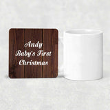Andy Baby's First Christmas - Drink Coaster D