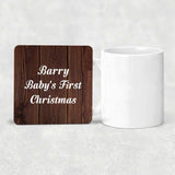 Barry Baby's First Christmas - Drink Coaster D