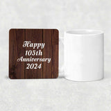 Happy 105th Anniversary 2024 - Drink Coaster D