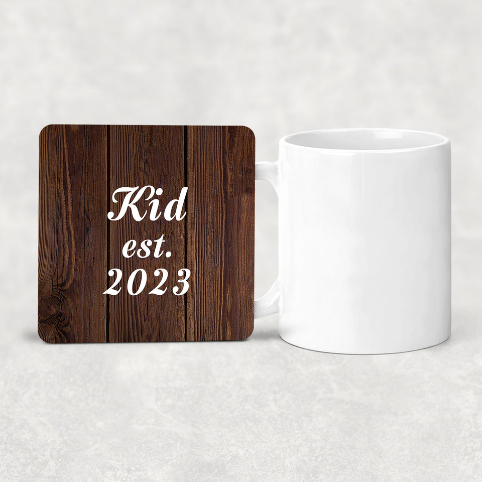 Kid Established EST. 2023 - Drink Coaster D