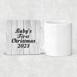 Baby's First Christmas 2023 - Drink Coaster F