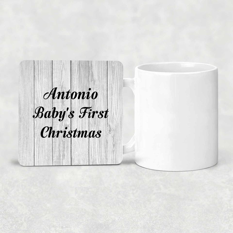 Antonio Baby's First Christmas - Drink Coaster F