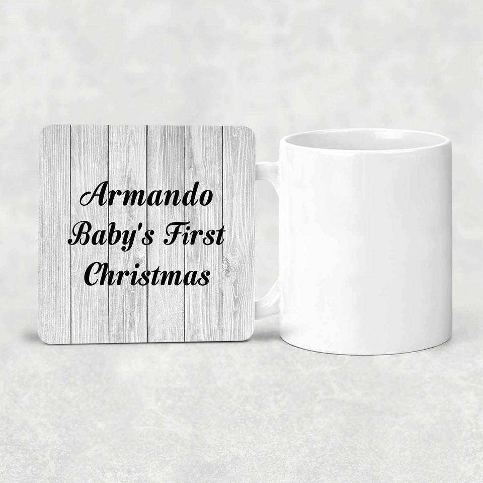Armando Baby's First Christmas - Drink Coaster F