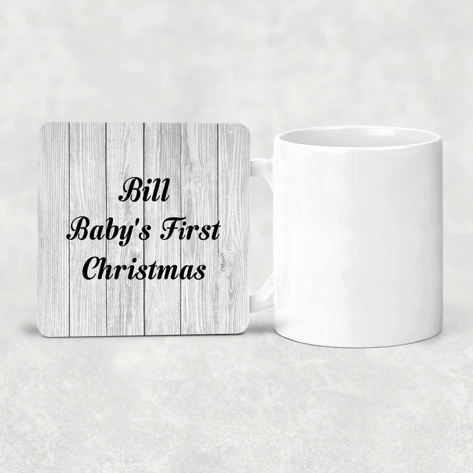 Bill Baby's First Christmas - Drink Coaster F