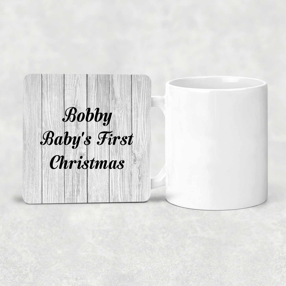 Bobby Baby's First Christmas - Drink Coaster F